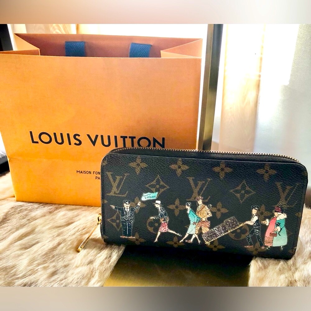 Louis Vuitton Limited Edition Ilustre Zippy Wallet